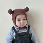 [GOODS]大きめ ポンポン ダブル帽子 - Image 7