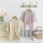 [66-100cm]可愛い 襟付き ルームウェア セットアップ - Image 6