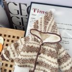 [66-100cm] レトロ フード付き あったか カバーオール - Image 4