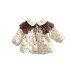 [73-100cm]厚手 蝶結び付き 裏起毛 アウター - Image 7