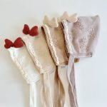 [GOODS]蝶結び ニット 帽子 - Image 2