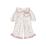 [73-100cm]うさぎ柄 ルームウェア - Image 8