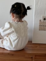 [66-90cm]厚手 レース ロンパース - Image 6