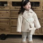 [73-110cm] あったか ボア レースアクセント ジャケット - Image 9