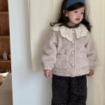 [73-110cm] レース襟 あったか アウター - Image 8