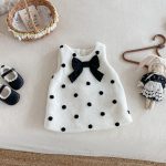 [73-100cm] ドット キャミワンピース - Image 4