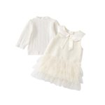 [73-100cm]チュールジャンパースカート&やわらかインナートップス - Image 6