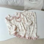 [73-100cm]うさぎ柄 ルームウェア - Image 7