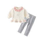 [73-100cm]うさぎスウェット&スウィートレギンス - Image 5