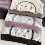 [73-110cm] ポケット付き 英字&熊柄 セットアップ - Image 14