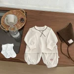 [73-110cm] シンプル カジュアル セットアップ - Image 6