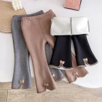 [80-130cm] リボンアレア パンツ