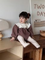 [66-90cm]フリル付き ロンパース - Image 4