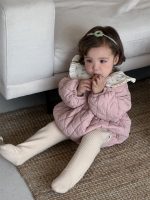 [66-90cm]韓国風 プリンセス 花柄 ロンパース - Image 5