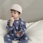 [66-90cm]雪の結晶柄 オールインワン - Image 5