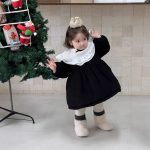 [73-100cm]プリンセス 蝶結び付き ワンピース - Image 6