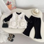 [73-120cm] カートゥーン 裏起毛 ベスト - Image 18