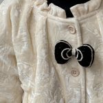 [73-100cm] ベロアキルティング レトロ ジャケット - Image 5