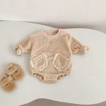 [66-90cm] 無地 フリース ロンパース - Image 10