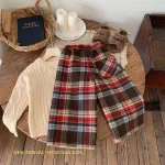 [80-140cm] ギンガム チェック パンツ - Image 3