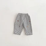 [73-110cm]カジュアルパンツ キノコ柄 履きやすい トレンド ボトムス - Image 5