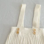 [66-100cm]ボーダー セーター OR サロペット ロンパース - Image 3