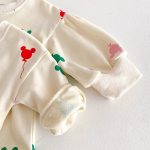 [80-130cm]ワンピースORセットアップ 可愛い カートゥーン - Image 15