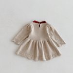 [73-110cm]フリル ニット ワンピース - Image 3