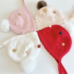 [GOODS]波型 ポンポン ニット 帽子 - Image 8