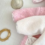 [66-90cm] 小花柄 うさぎ耳 フード付き カバーオール - Image 4