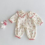 [66-100cm]チェリー柄 セットアップ - Image 4