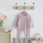 [66-100cm]可愛い 襟付き ルームウェア セットアップ - Image 11