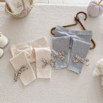 [66-100cm]蝶結び リブ レギンス - Image 2