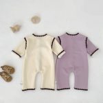 [66-90cm] スカラップ 裏起毛 カバーオール - Image 14