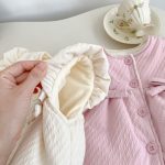 [73-120cm] 蝶結び 裏起毛 ベスト or カットソー or パンツ - Image 17