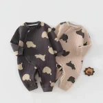 [66-90cm]ロンパース 厚手 カートゥーン 肌触り良い ベビー服 - Image 6