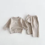 [80-130cm]英字 カジュアル セットアップ - Image 6