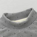 [73-110cm] カートゥーン 裏起毛 トップス