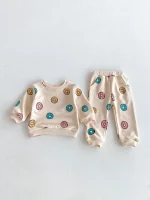 [73-110cm]ドーナツプリント セットアップ - Image 5