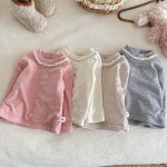 [73-100cm] フリル襟 裏起毛 インナー - Image 6