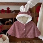 [66-90cm] ハート 刺繍 あったか ロンパース - Image 8