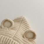 [GOODS]クマ耳 ポンポン帽子 - Image 3