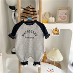 [66-100cm] ロゴ あったか カバーオール - Image 8