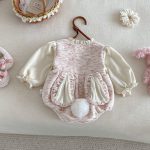 [66-90cm] うさぎ あったか カバーオール - Image 8