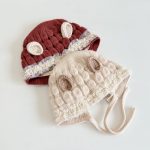 [GOODS]レース 花柄 ベビー ボンネット - Image 4