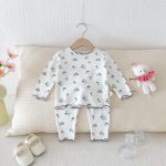 [66-100cm]花柄 ルームウェア セットアップ - Image 3