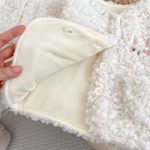 [73-120cm] カートゥーン 裏起毛 ベスト - Image 2