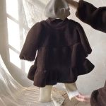 [73-100cm] 女の子 純色 ワンピース - Image 6