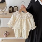 [73-100cm]カラープリント セットアップ ルームウェア - Image 11