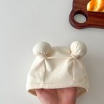 [GOODS]大きめ ポンポン ダブル帽子 - Image 5